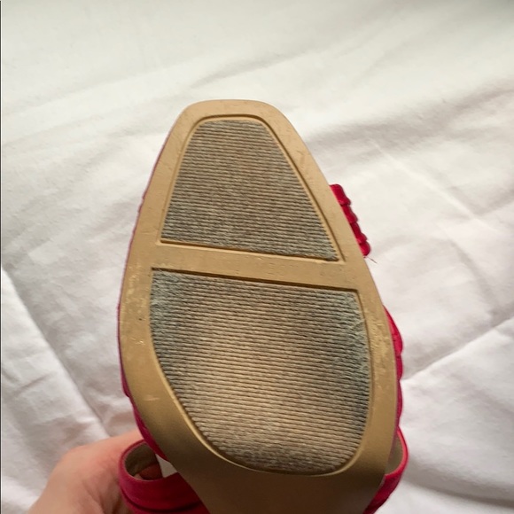 Women’s Nine West magenta high heels - Picture 4 of 6